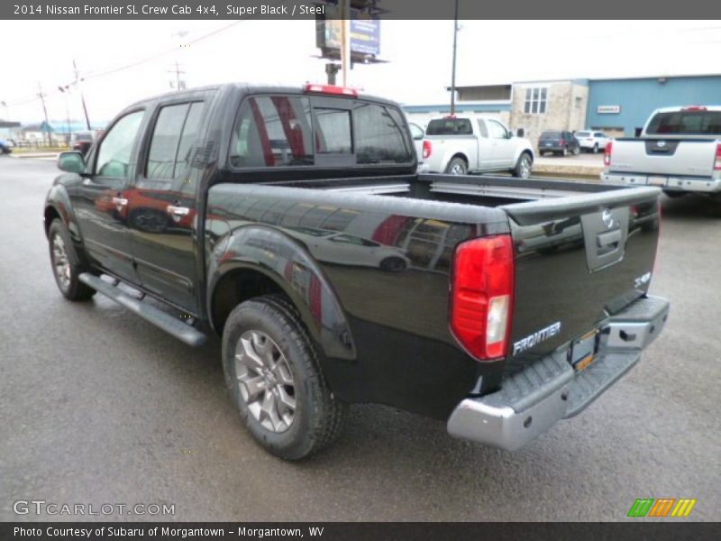 Super Black / Steel 2014 Nissan Frontier SL Crew Cab 4x4