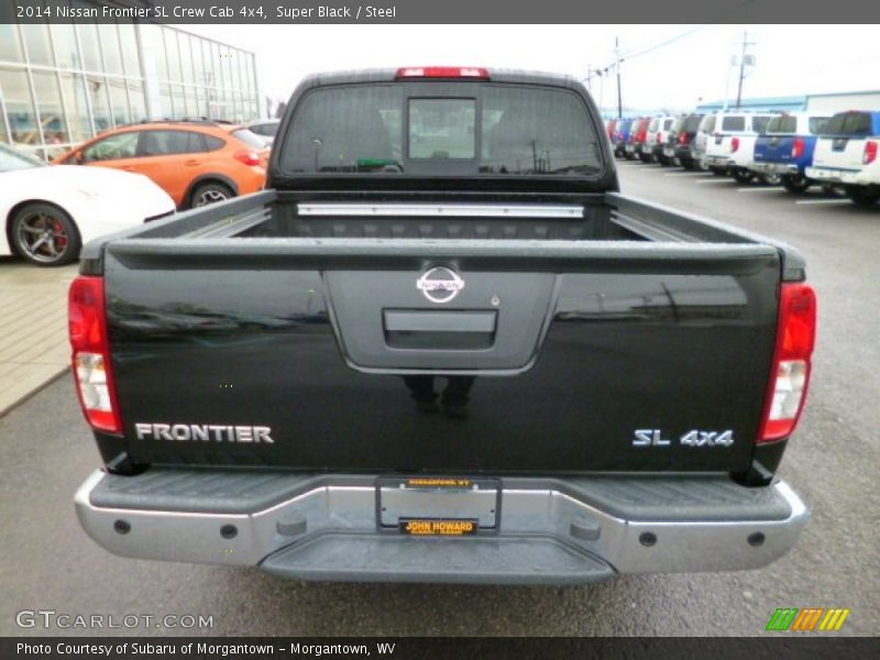 Super Black / Steel 2014 Nissan Frontier SL Crew Cab 4x4