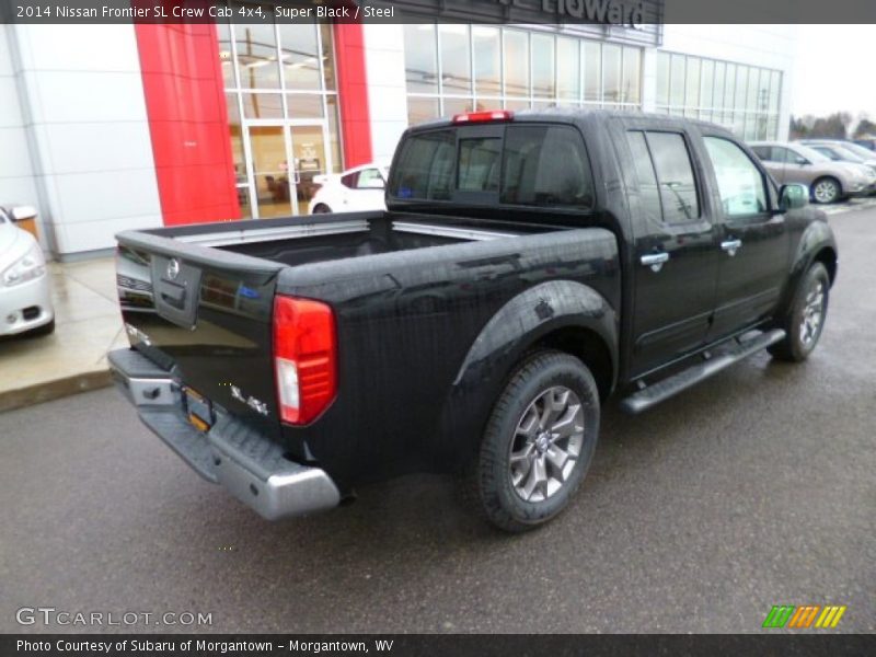 Super Black / Steel 2014 Nissan Frontier SL Crew Cab 4x4