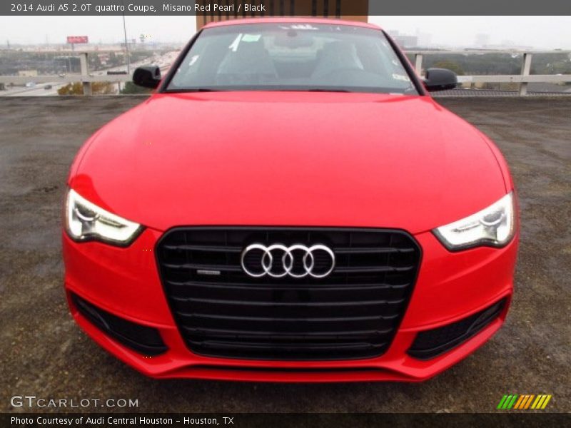 Misano Red Pearl / Black 2014 Audi A5 2.0T quattro Coupe