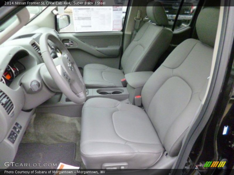 Super Black / Steel 2014 Nissan Frontier SL Crew Cab 4x4