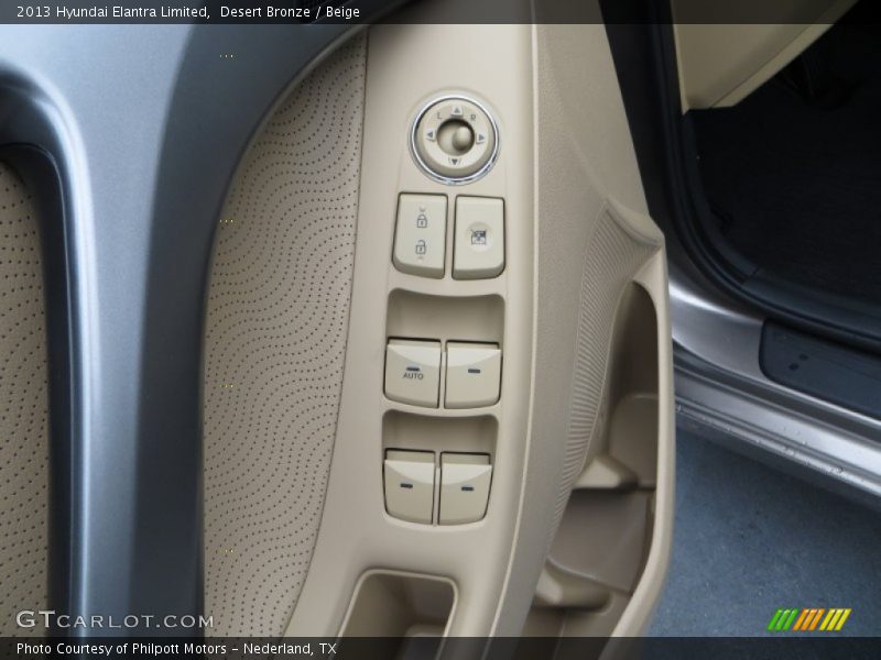 Desert Bronze / Beige 2013 Hyundai Elantra Limited