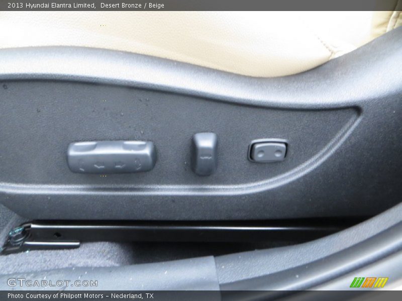 Desert Bronze / Beige 2013 Hyundai Elantra Limited