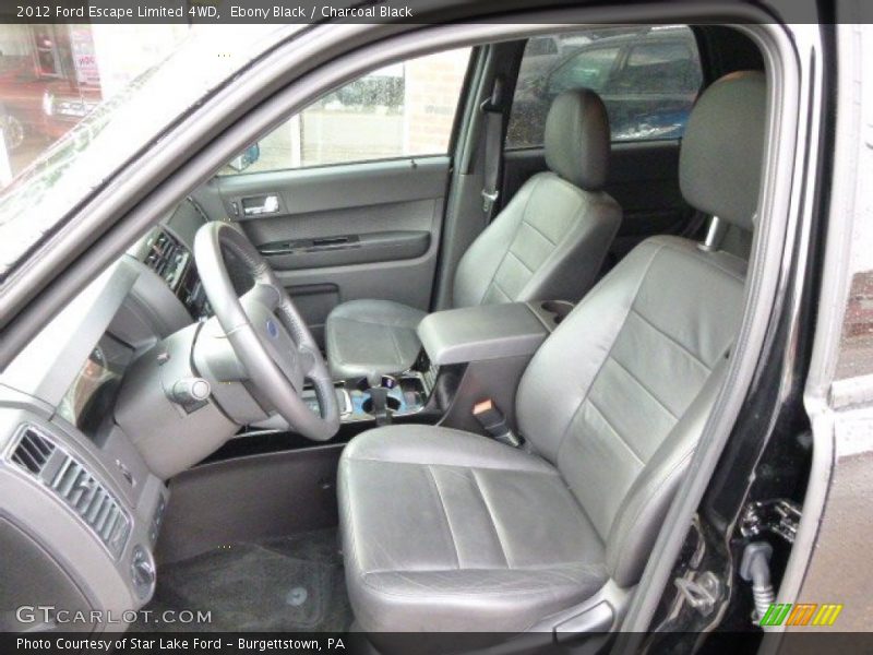 Ebony Black / Charcoal Black 2012 Ford Escape Limited 4WD