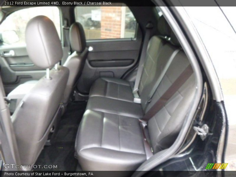 Ebony Black / Charcoal Black 2012 Ford Escape Limited 4WD