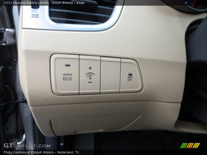 Desert Bronze / Beige 2013 Hyundai Elantra Limited