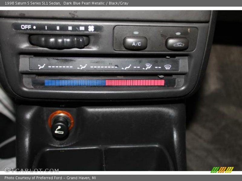 Controls of 1998 S Series SL1 Sedan