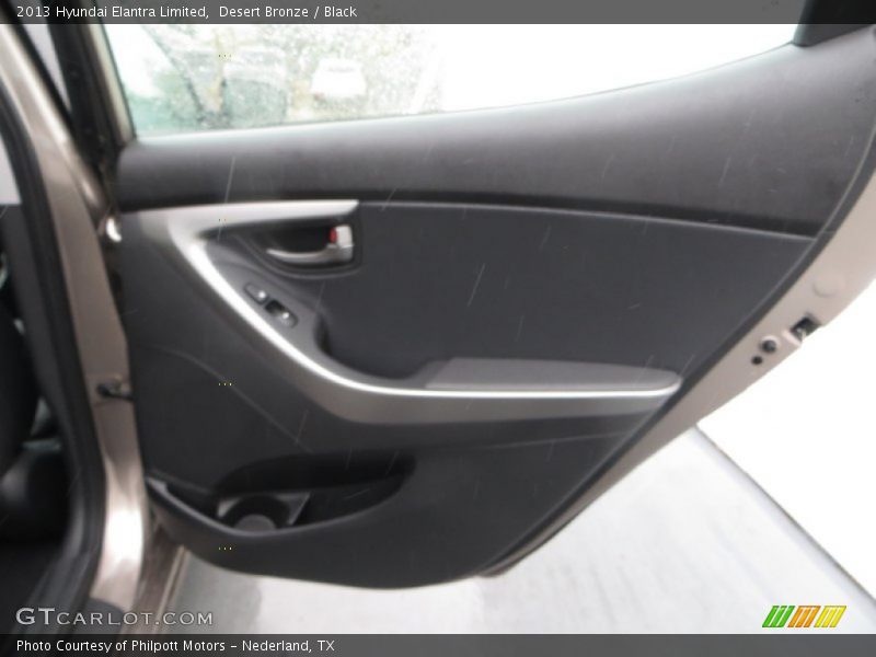 Desert Bronze / Black 2013 Hyundai Elantra Limited