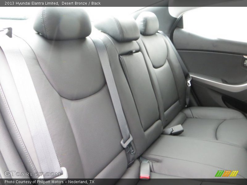 Desert Bronze / Black 2013 Hyundai Elantra Limited