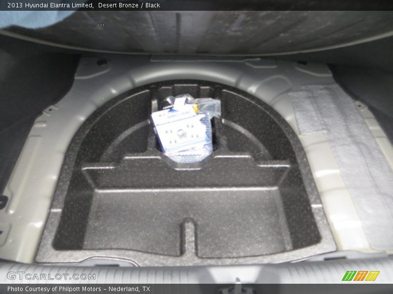 Desert Bronze / Black 2013 Hyundai Elantra Limited