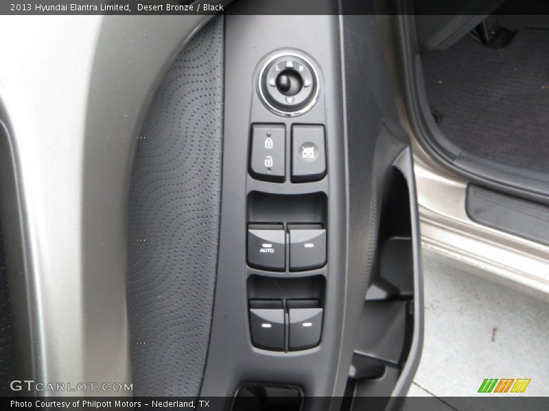 Desert Bronze / Black 2013 Hyundai Elantra Limited