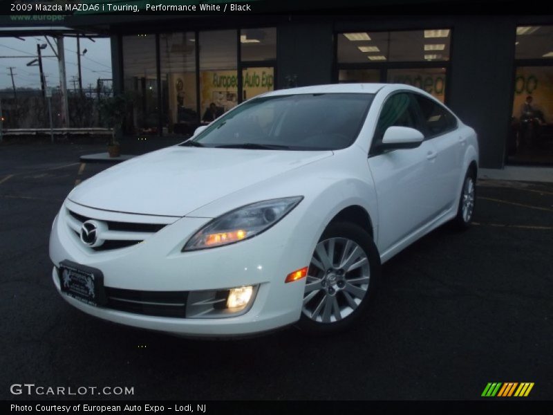 Performance White / Black 2009 Mazda MAZDA6 i Touring