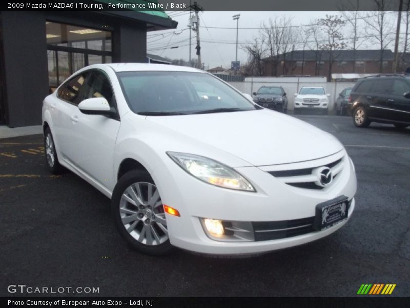 Performance White / Black 2009 Mazda MAZDA6 i Touring