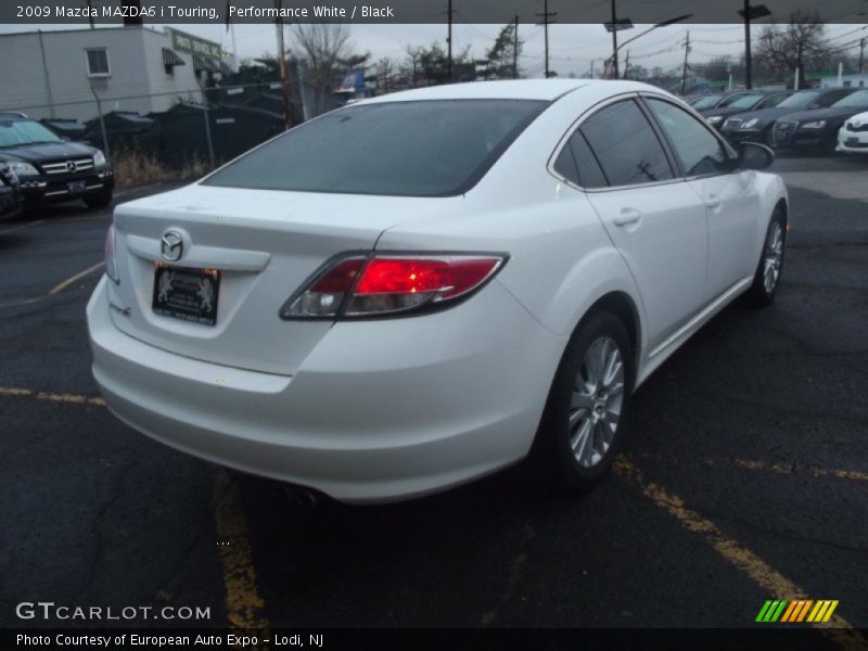 Performance White / Black 2009 Mazda MAZDA6 i Touring