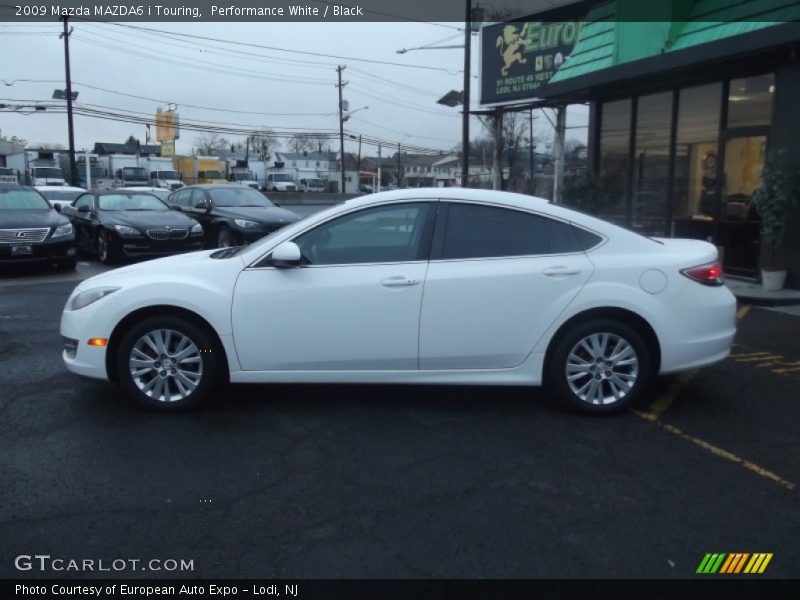 Performance White / Black 2009 Mazda MAZDA6 i Touring