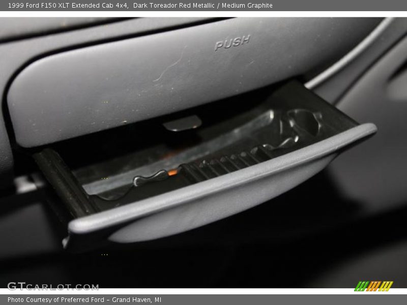 Dark Toreador Red Metallic / Medium Graphite 1999 Ford F150 XLT Extended Cab 4x4