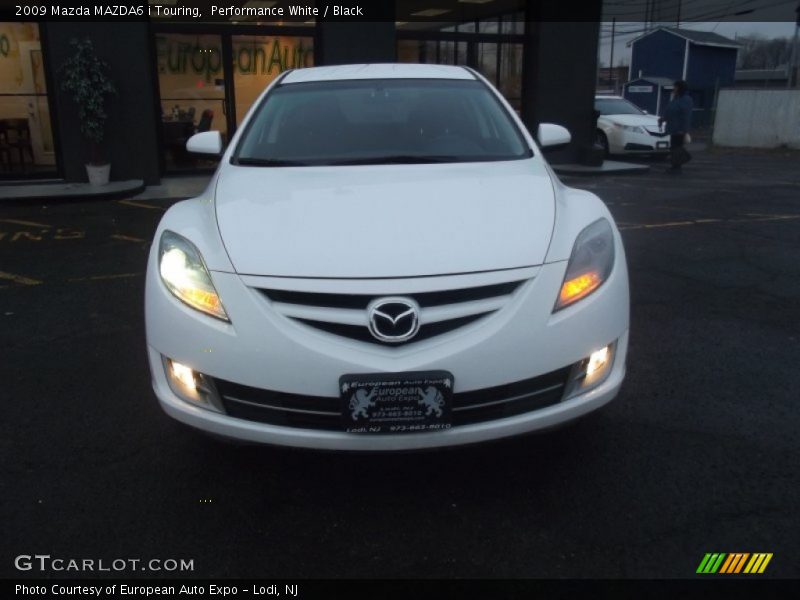 Performance White / Black 2009 Mazda MAZDA6 i Touring
