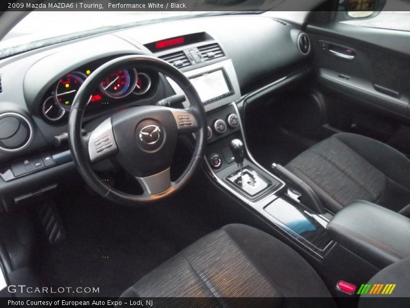 Performance White / Black 2009 Mazda MAZDA6 i Touring