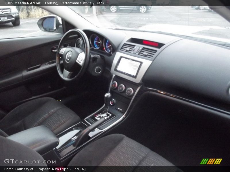 Performance White / Black 2009 Mazda MAZDA6 i Touring
