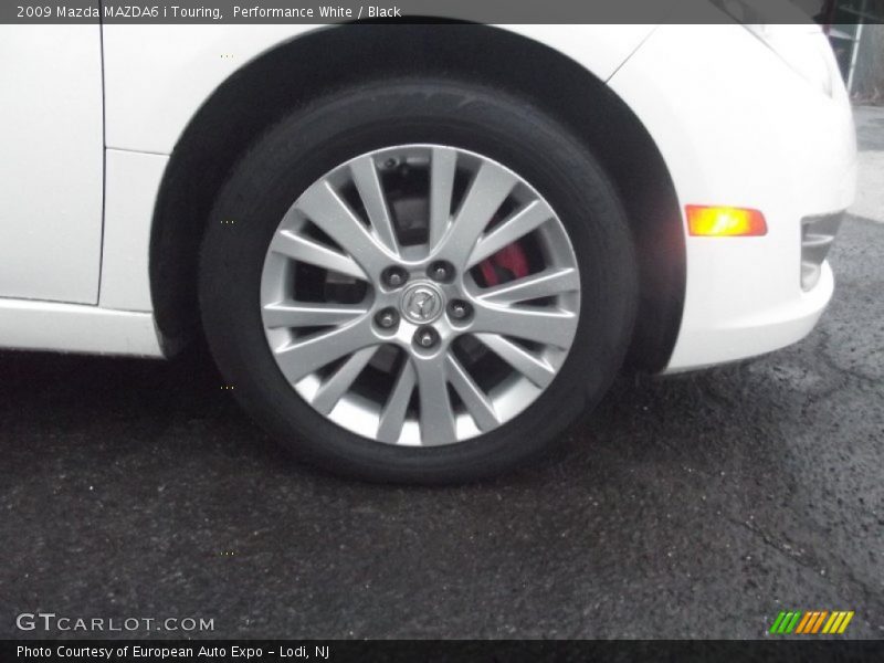 Performance White / Black 2009 Mazda MAZDA6 i Touring