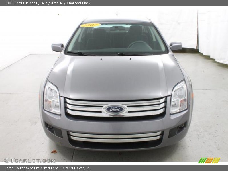 Alloy Metallic / Charcoal Black 2007 Ford Fusion SE
