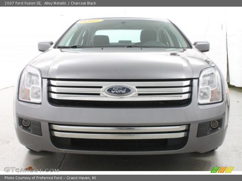 Alloy Metallic / Charcoal Black 2007 Ford Fusion SE
