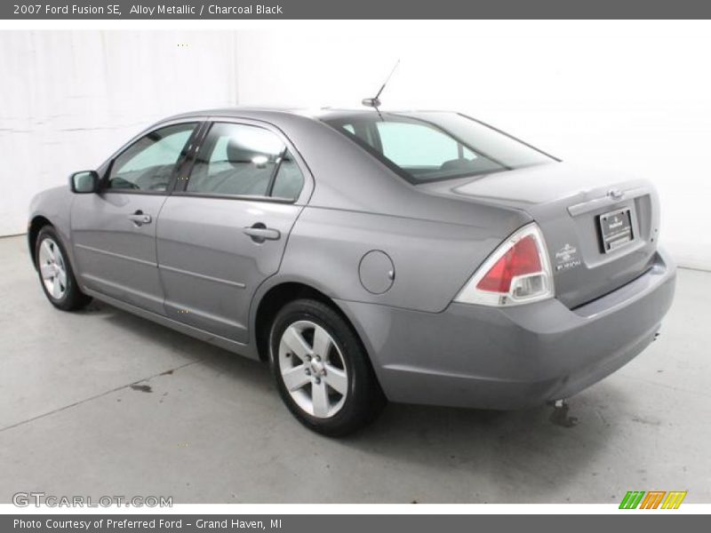 Alloy Metallic / Charcoal Black 2007 Ford Fusion SE