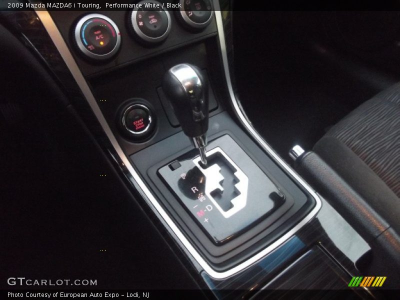 Performance White / Black 2009 Mazda MAZDA6 i Touring