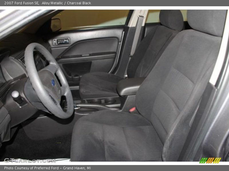 Alloy Metallic / Charcoal Black 2007 Ford Fusion SE