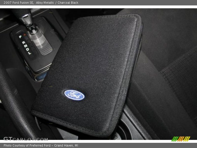 Alloy Metallic / Charcoal Black 2007 Ford Fusion SE