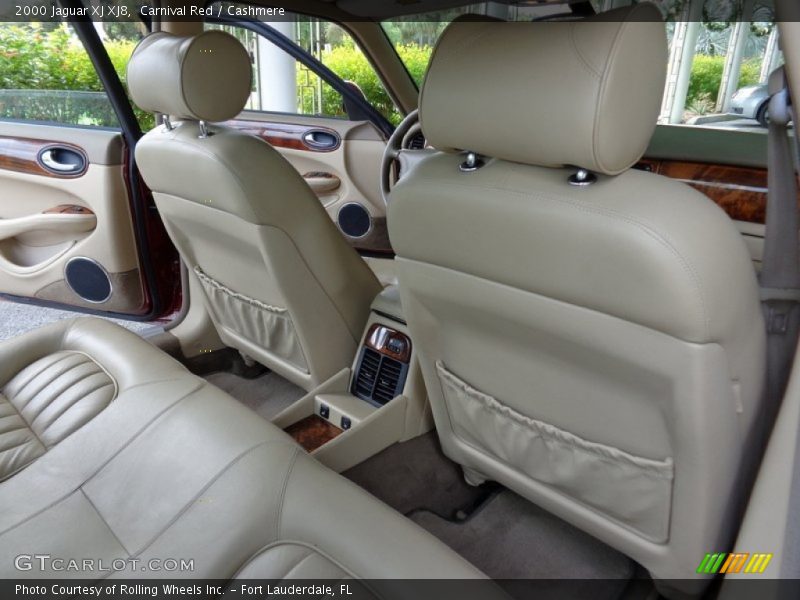 Carnival Red / Cashmere 2000 Jaguar XJ XJ8