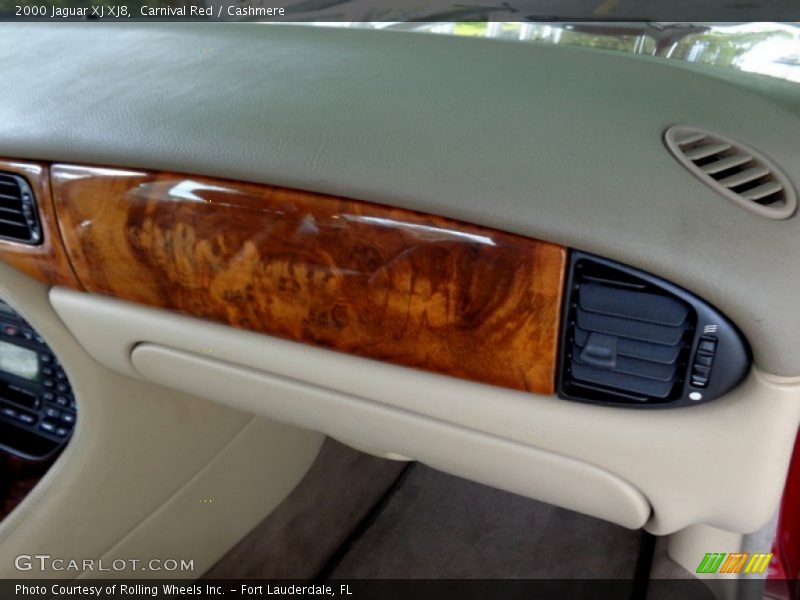 Carnival Red / Cashmere 2000 Jaguar XJ XJ8