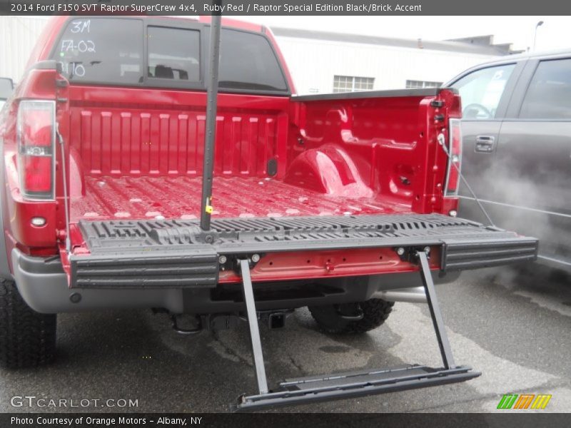 Ruby Red / Raptor Special Edition Black/Brick Accent 2014 Ford F150 SVT Raptor SuperCrew 4x4