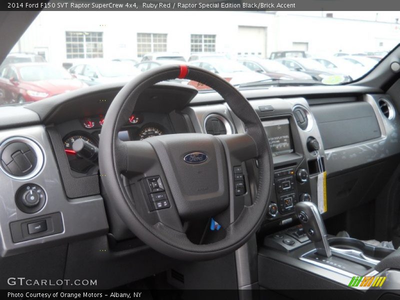 Dashboard of 2014 F150 SVT Raptor SuperCrew 4x4