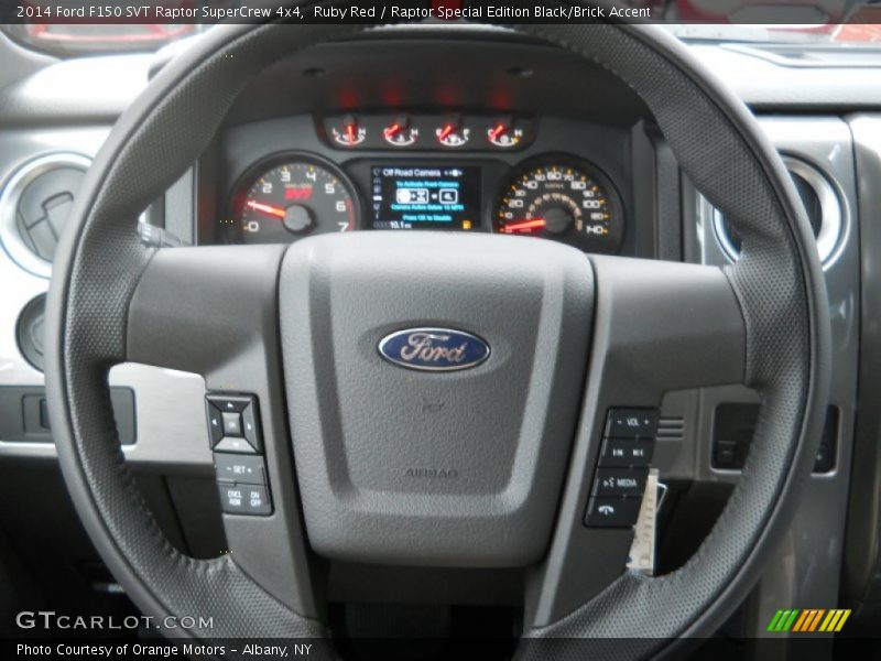  2014 F150 SVT Raptor SuperCrew 4x4 Steering Wheel