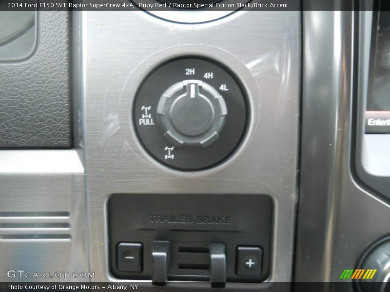 Controls of 2014 F150 SVT Raptor SuperCrew 4x4