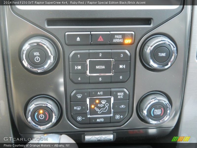 Controls of 2014 F150 SVT Raptor SuperCrew 4x4