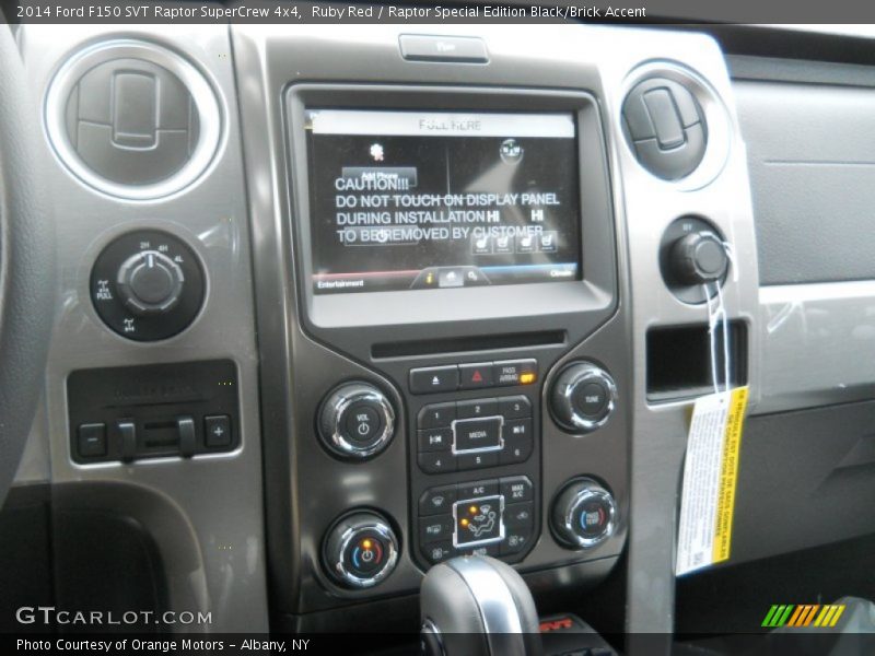 Controls of 2014 F150 SVT Raptor SuperCrew 4x4