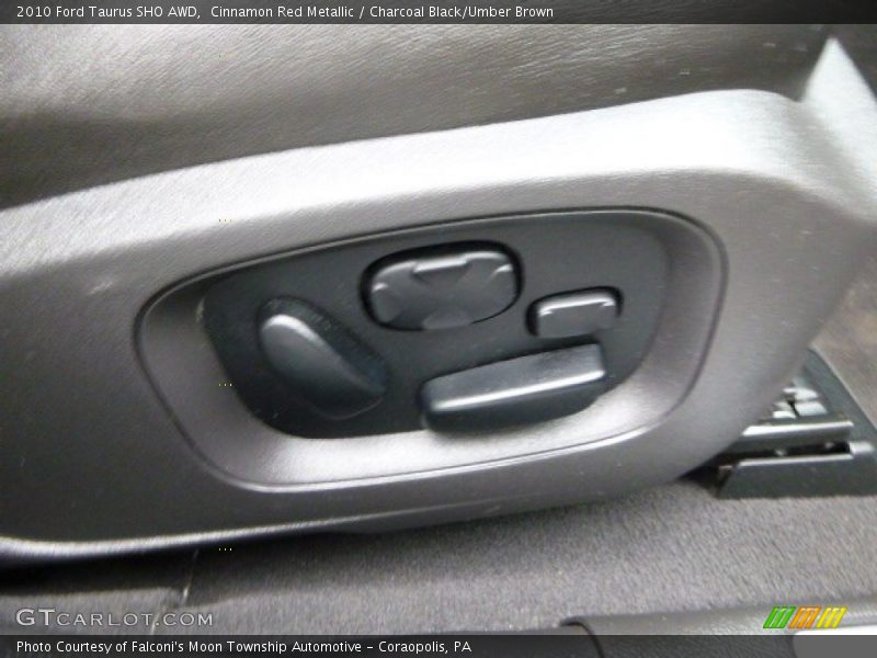 Cinnamon Red Metallic / Charcoal Black/Umber Brown 2010 Ford Taurus SHO AWD