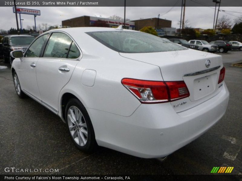 Starfire White Pearl / Parchment 2010 Lexus ES 350