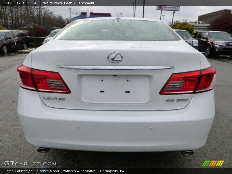 Starfire White Pearl / Parchment 2010 Lexus ES 350