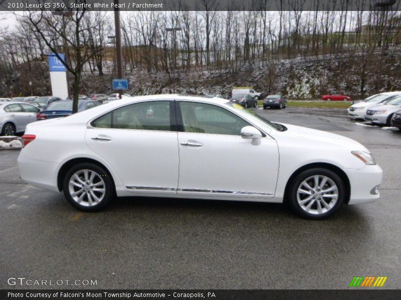 Starfire White Pearl / Parchment 2010 Lexus ES 350