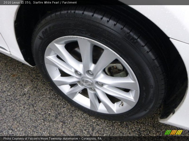 Starfire White Pearl / Parchment 2010 Lexus ES 350