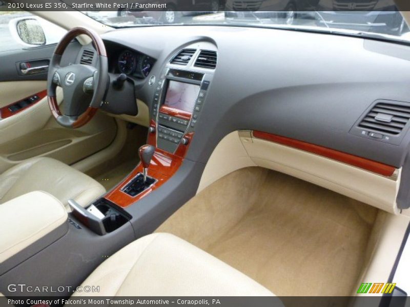 Starfire White Pearl / Parchment 2010 Lexus ES 350