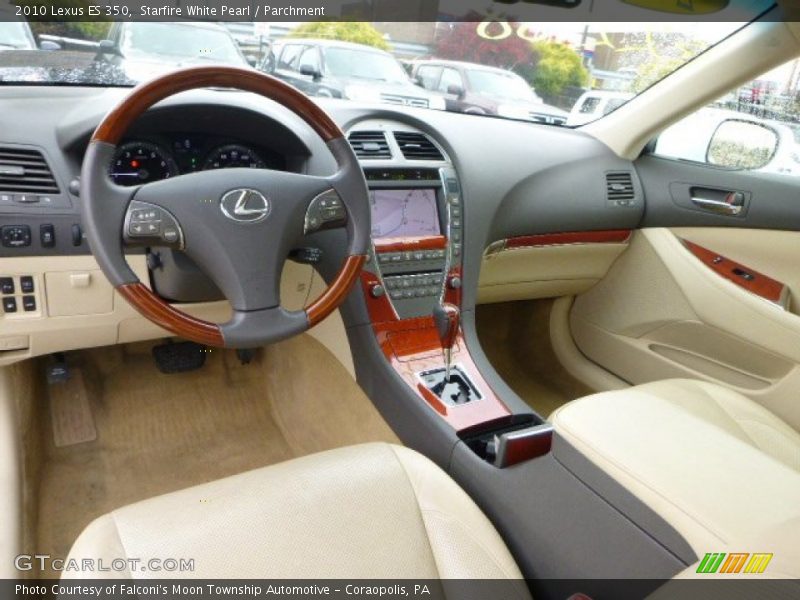 Starfire White Pearl / Parchment 2010 Lexus ES 350