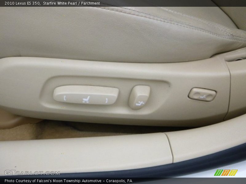 Starfire White Pearl / Parchment 2010 Lexus ES 350