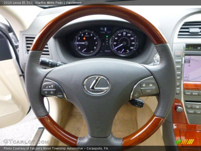 Starfire White Pearl / Parchment 2010 Lexus ES 350