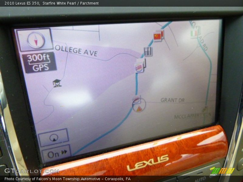 Starfire White Pearl / Parchment 2010 Lexus ES 350