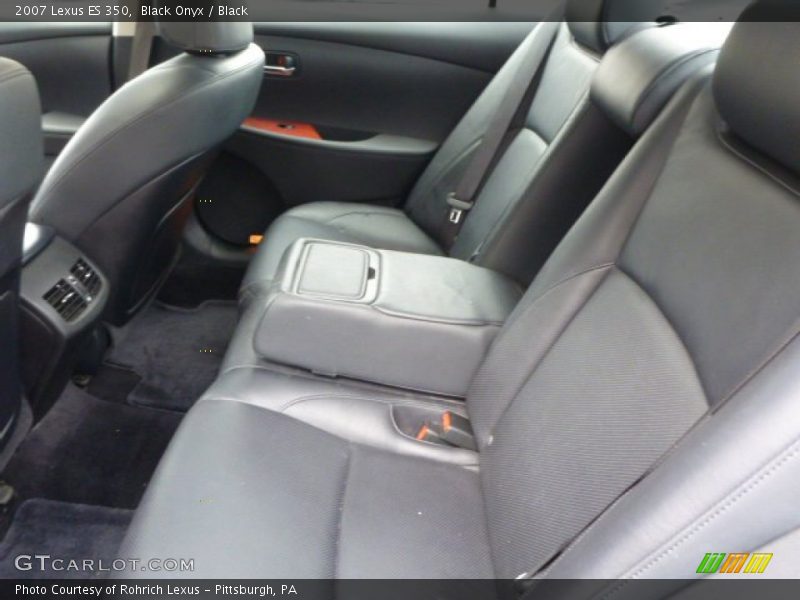 Black Onyx / Black 2007 Lexus ES 350