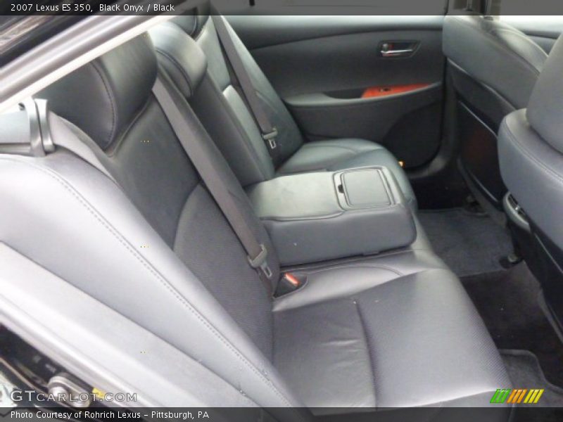 Black Onyx / Black 2007 Lexus ES 350